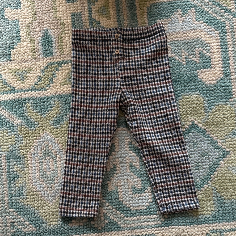 NWOT Zara GINGHAM HOUNDSTOOTH PANT